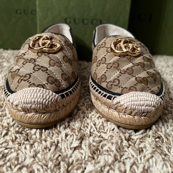 Gucci GG Matelasse Canvas Espadrille - NWT - Picture 5 of 16